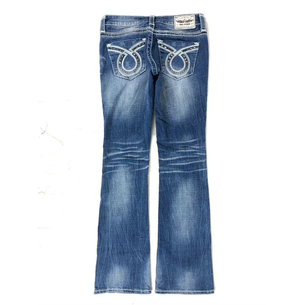 BIG STAR LIV BOOT DESIGNER JEANS WOMENS SIZE 27L